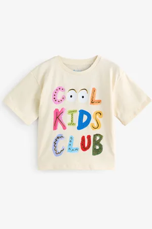 Eleanor Bowmer Kids Pink Cool Club 100% Cotton T-Shirt 9