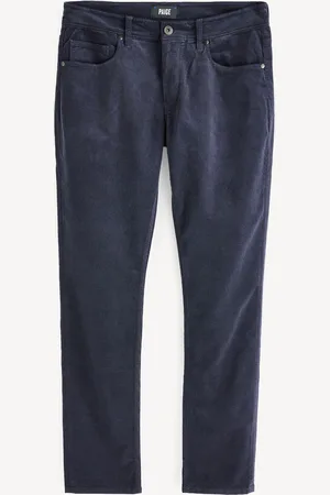 Paige Navy Blue Lennox Trousers 29W x 31L (UK 29 R)