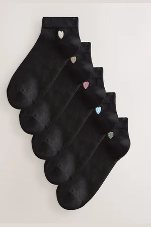 Next Tonal Hearts Motif Trainer Socks 5 Pack One