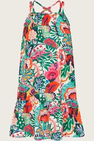 Monsoon Tropical Floral Swing Dress 11