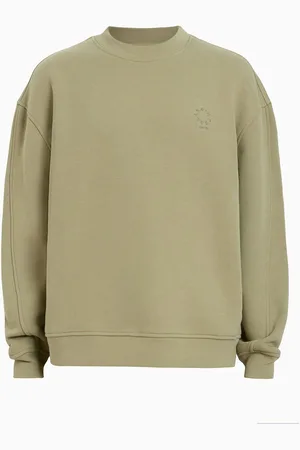 AllSaints AllSaints Green Haven 100% Organic Cotton Crew Sweatshirt XL