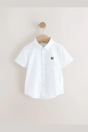 Next Short Sleeve Oxford Shirt (3mths-7yrs) 4