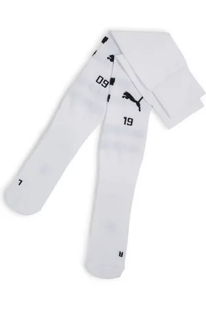 PUMA White Mens Borussia Dortmund Graphic Socks UK 9