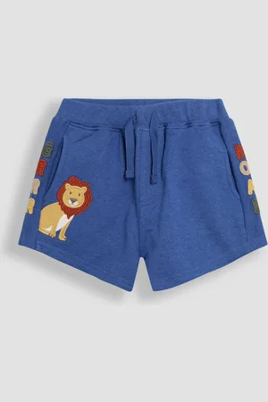 JoJo Maman Bébé Lion Appliqué Shorts Upto 3 Months (50
