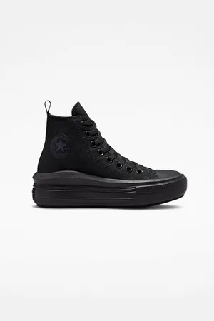 Converse Black Move High Top Youth Trainers AU 4 (EU 36.5)