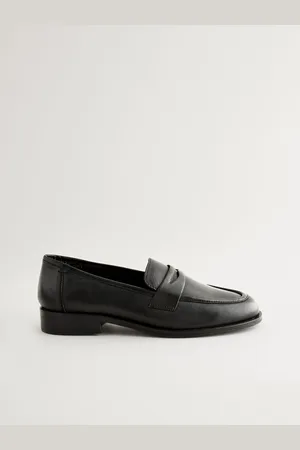 Next Standard/Wide Fit Forever Comfort Slim Leather Penny Loafers AU 8.5 (EU 40)