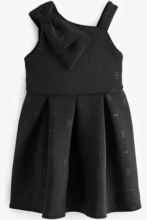 Ted Baker Bow Detail Embossed Scuba Dress 10 Years (140cm)