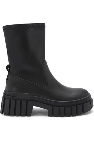 Kurt Geiger Tegan Sock2 Black Boots AU 8 (EU 39)