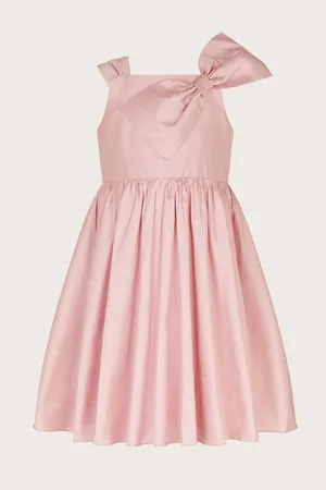 Monsoon Freya Bow Detail Taffeta Dress 5 Years (110cm)