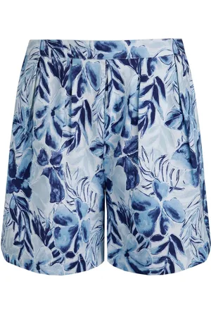 Weird Fish Aloha Linen Rich Printed Shorts 18