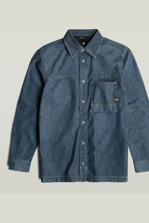 G-Star Regular Fit Check Pocket 100% Cotton Shirt M