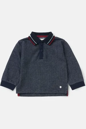 Angel & Rocket Burty Textured 100% Cotton Polo Shirt 9