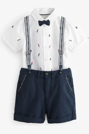 Ted Baker 3 Piece Shirt, Shorts and Braces Set 7 Years (122cm)