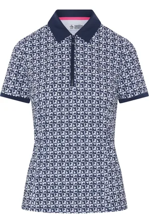 Original Penguin Geo Print Short Sleeve Polo Shirt S