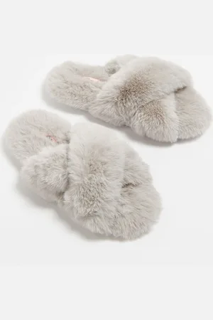 Boux Avenue Cross Band Slippers AU 8 (EU 38.5)