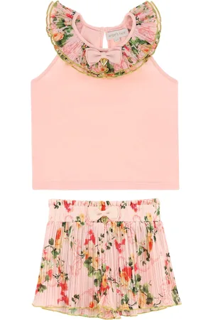 Angels Face Pink Lucile Primrose Top & Short Set 5