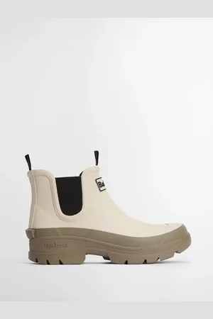 Barbour White Nimbus Chelsea Wellington Boots AU 9 (EU 41)