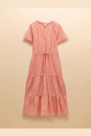 Joules Connie Cotton Midi Dress AU 16