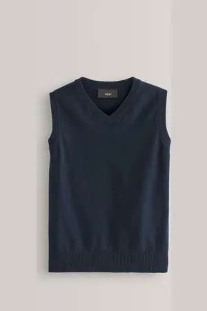 Next Navy School Tank Top (3-16yrs) 9 Years (134cm)