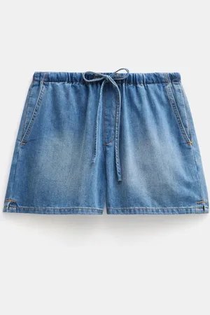 Hush Puppies Betty Denim Pull On 100% Cotton Shorts AU 16