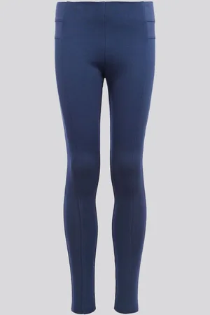 U.S. Polo Assn. U. S. Polo Assn. Blue Girls Elastic Waistband Leggings 122128cm