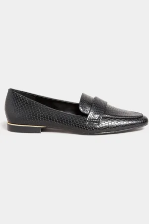 Long Tall Sally Metal Trim Loafers AU 10 (EU 42)