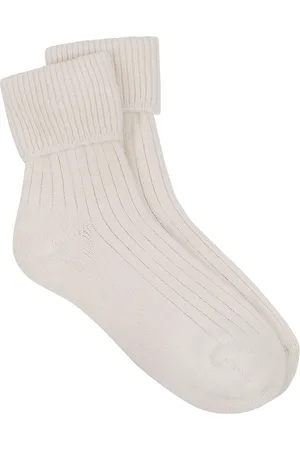 Totes Nude Ladies Cashmere Blend Winter Socks One