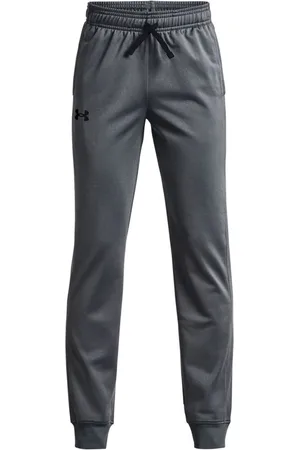 Under Armour Grey Youth Brawler 2.0 Tapered Joggers 9