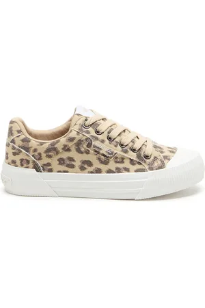 Rocket Dog Animal Print Cheery Dexter Canvas Cotton Trainers AU 7 (EU 38)