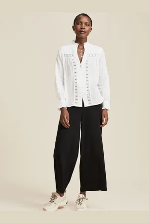 ASPIGA White Carrie Blouse XXL