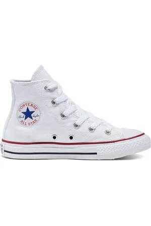 Converse White Chuck Taylor High Top Junior Trainers AU 10 (EU 28)