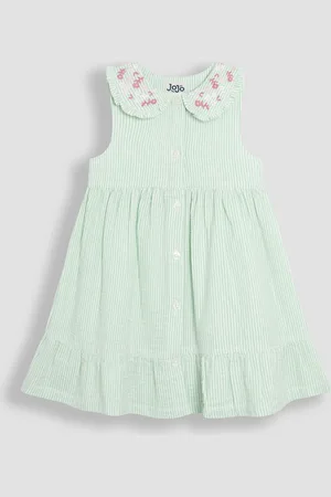 JoJo Maman Bébé Collar Button Through Dress 6