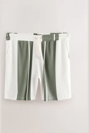Next Textured Stripe Jersey Shorts XS