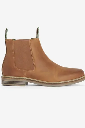 Barbour Dark Tan Farsley Chelsea Boots AU 12 (EU 47)
