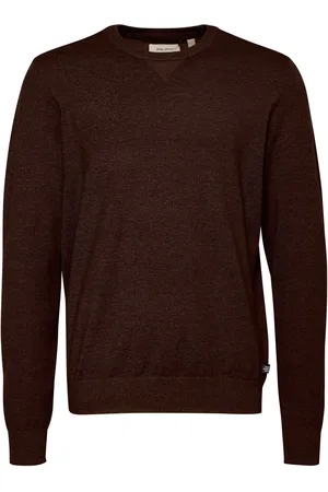 Blend Brown Crew Neck Knitted Sweat Jumper XXL