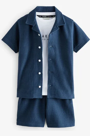 Ted Baker Textured Shirt T-Shirt and Shorts Set 6 Years (116cm)