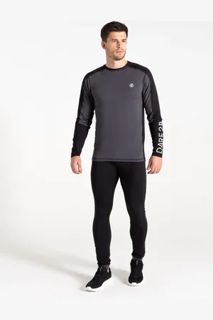 Dare 2B Mens Exchange IV Thermal Baselayer Black Set XXL