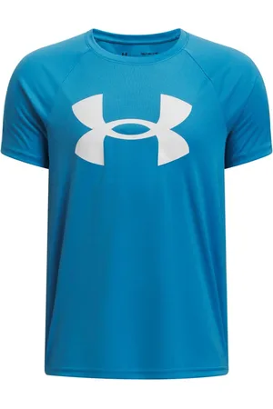 Under Armour Blue Tech Big Logo Short Sleeve T-Shirt 9