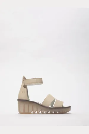 Fly London Bono Ankle Strap Wedge Sandals AU 5 (EU 36)