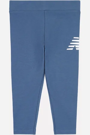 New Balance Blue Kids Graphic Leggings 3