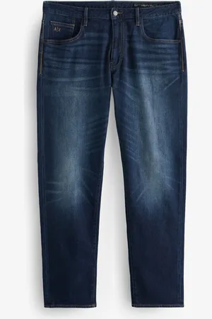 Armani Exchange Dark Blue Wash Straight Denim Jeans 30W x 31L (UK 30 R)