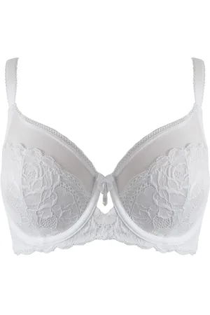 Pour Moi White Non Padded Ooo La La Non Padded Underwired Bra 36 F