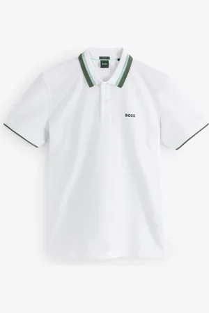HUGO BOSS Regular Fit Golf 100% Cotton Paddy Contrast Detail Polo Shirt XL