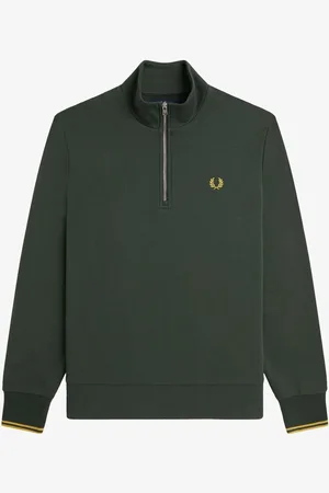 Fred Perry Quarter Zip Sweatshirt S
