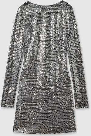 Halston Heritage Sequin Mini Dress AU 10