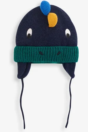 JoJo Maman Bébé Navy Blue Dinosaur Hat 3