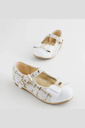 Ted Baker Girls Mary Jane Bow Occasion Shoes AU 4 (EU 20.5)
