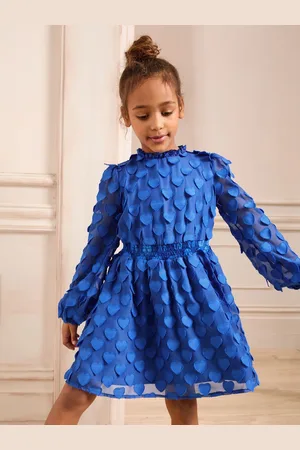 Love & Roses 3D Heart Long Sleeve Dress (5-16yrs) 15 Years (170cm)