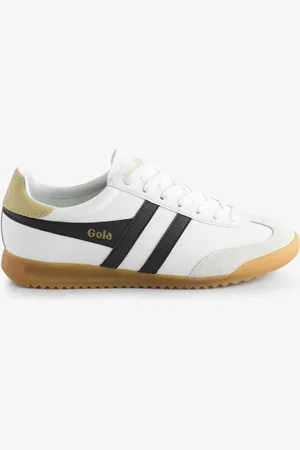 Gola White/Black Womens Elan Trainers eu355uk3