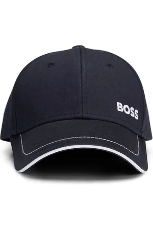 HUGO BOSS Blue Cotton-Twill Cap One